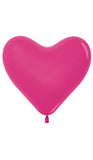 50 u. Globos látex H-12 Corazón Sempertex