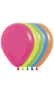 50 u. Globos látex Neón R-12 Sempertex