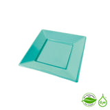 10 u. Platos cuadrados 7" Oxo-biodegradables