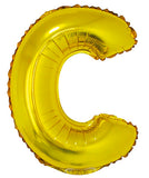 Globos metálicos letras 16" oro x 1 u.