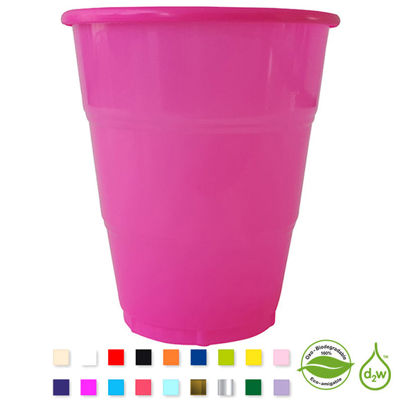 10 u. Vasos 12 oz Oxo-biodegradables